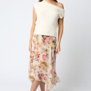 Claire Knit Top in Natural