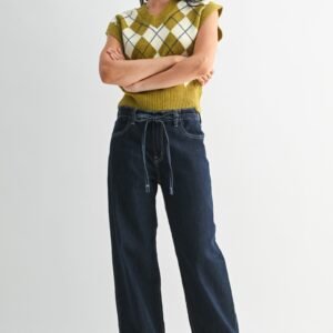 Tiana Tie Straight Denim