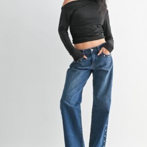 2000 Lover Studded Denim