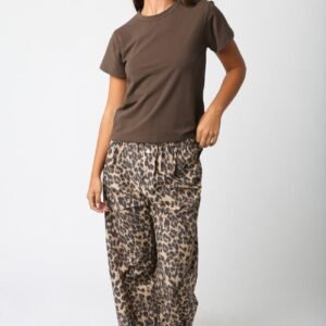 Archie Vintage Tee in Brown