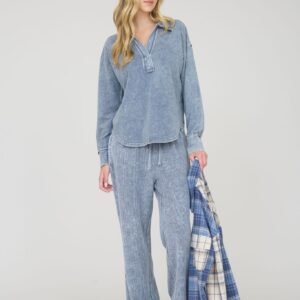 Good For You Collared Long Sleeve