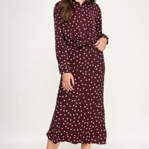 La Vie En Rose Midi Skirt