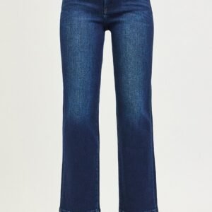 Mallory Mid Rise Straight Denim